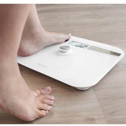 BASCULA DE BAÃO SIN PILAS SURFACE PRECISION ECOPOWER 10200 SMART HEALTHY WHITE'