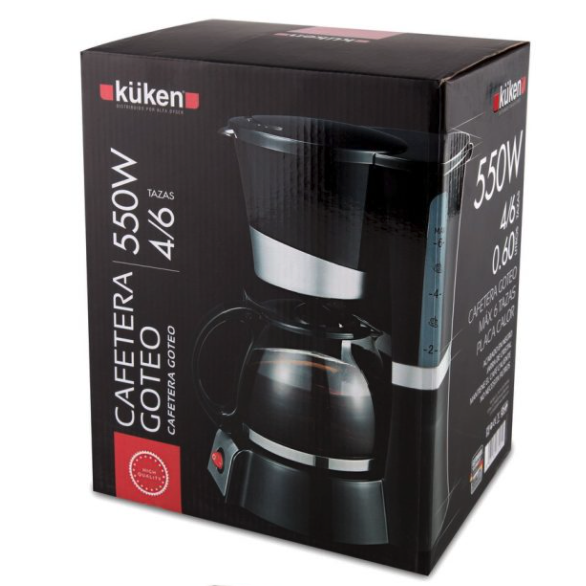 CAFETERA GOTEO KUKEN 33569 6 TAZAS