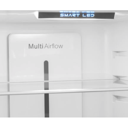 FRIGO COMBI SVAN INOX display frontal  SVF1867NFDX