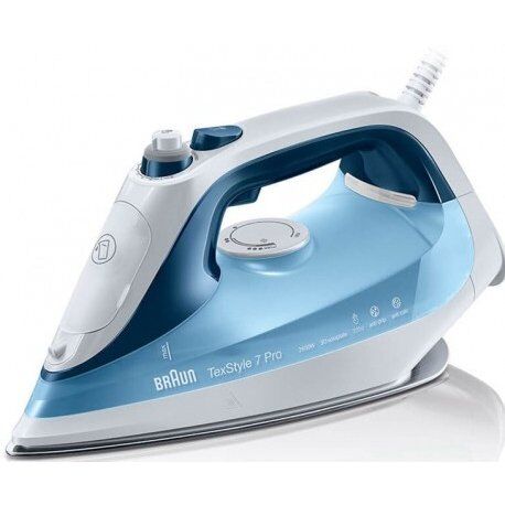 PLANCHA BRAUN 2600W SUELA ELOXAL SI 7062 BL