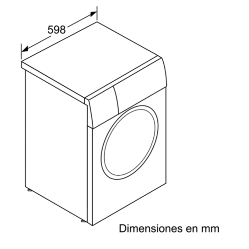 LAVADORA SIEMENS 8KG 1200rpm 5 años de garantia TOTAL WM12N269ES
