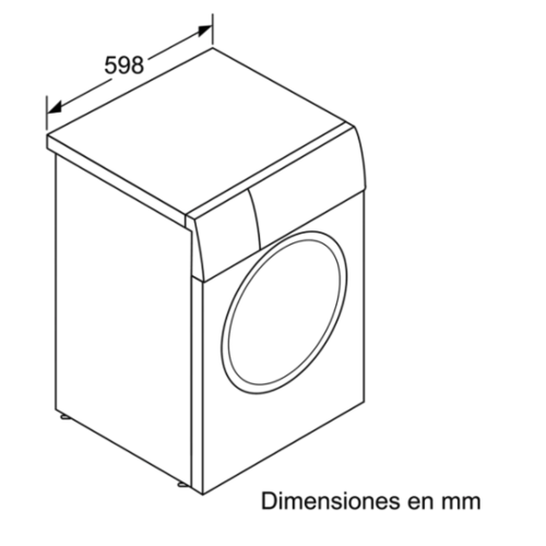 LAVADORA SIEMENS 8KG 1200rpm 5 aos de garantia TOTAL WM12N269ES