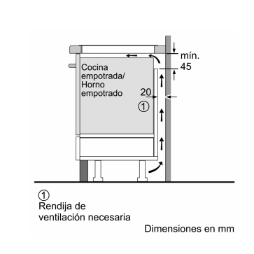Placa de inducciÃ³n, 60 cm, Negro, Placa sin marco de acero inoxidable 3EB865ERS'