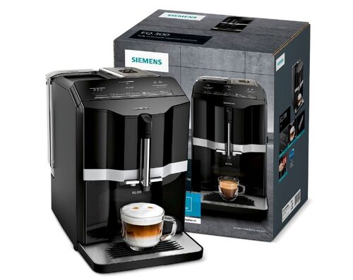 CAFETERA SUPERAUTOMÁTICA SIEMENS TI351209RW EQ300 COLOR NEGRO