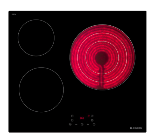 VITROCERAMICA ASPES 3 FUEGOS APV2303