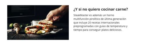 HORNO TEKA STEAKMASTER PIROLITICO