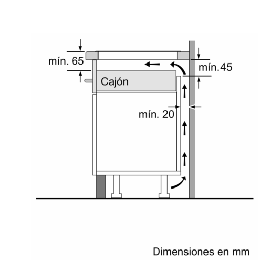 VITRO INDUCCION BOSCH PXV875DC1E 4 ZONAS'