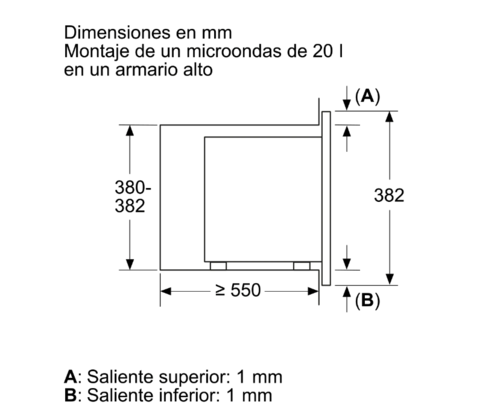 MICROONDAS BALAY 3CG6142X3 20L