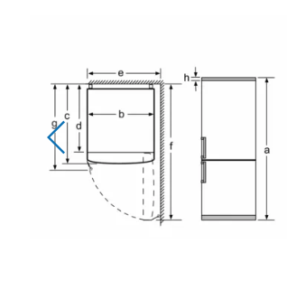 FRIGORIFICO COMBINADO  BOSCH KGN49XIEP