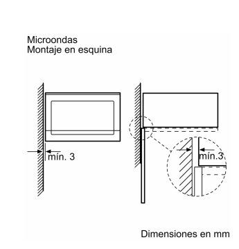 MICROONDAS INTEGRABLE BOSCH SERIE 6 BEL554MS0'