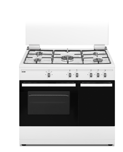 COCINA GAS 90CM BLANCA SVK9561GB