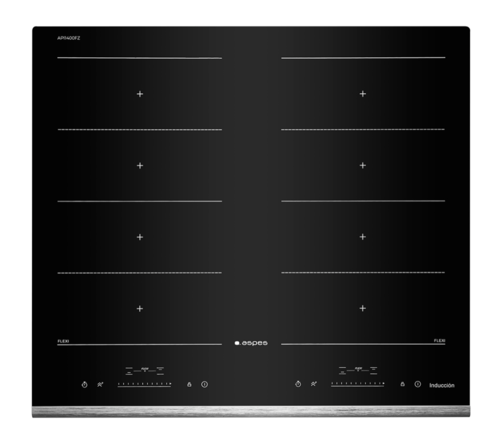 PLACA DE INDUCCIN ASPES API1400FZ 4 ZONAS
