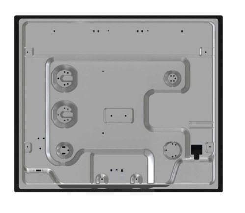 ENCIMERA CRISTALGAS HISENSE GG633B 3 FUEGOS