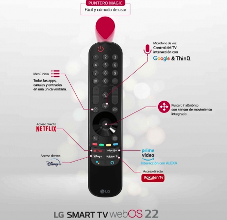 TV LED 139,7 cm (55") LG 55UQ75006LF, 4K UHD, Smart TV'