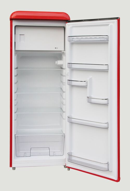 FRIGO RETRO VOV 1 PUERTA  VRF-235VX ROJO