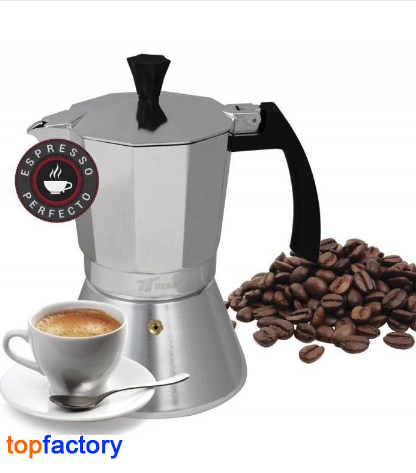 Nerthus FIH 834 Cafetera Italiana de Inducción 6 tazas