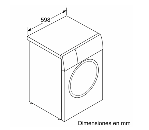 LAVADORA BALAY 3TS972B 7 KG 1200 RPM BLANCO CLASE D
