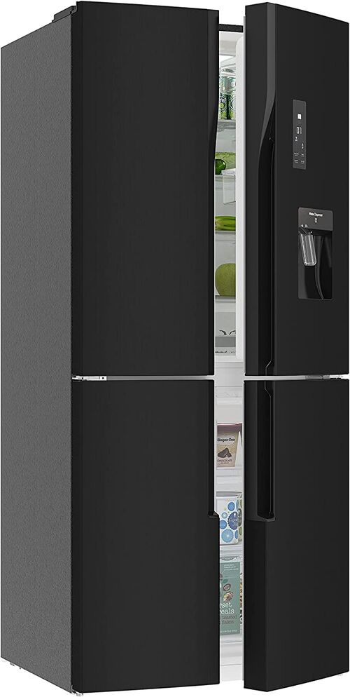 FRIGORIFICO  AMERICANO CHIQ FCD418NE4D NEGRO