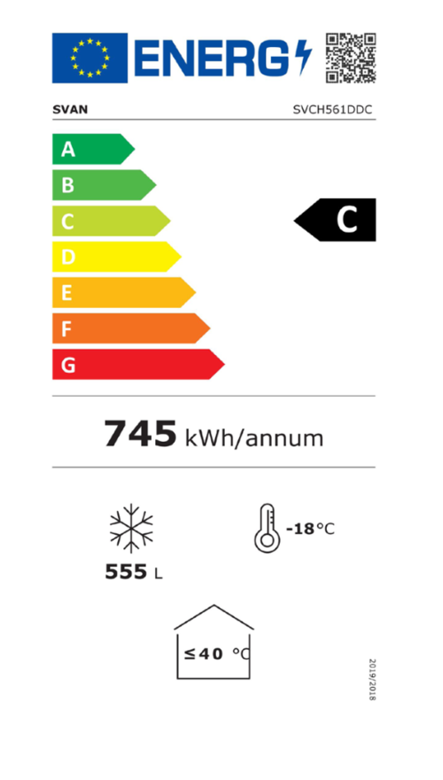 CONGELADOR SVAN SVCH561DDC
