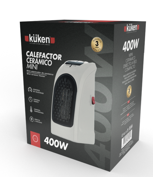 CALEFACTOR KUKEN CERAMICO MINI 36203'