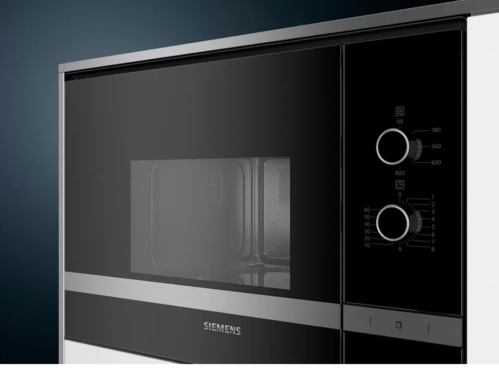 MICROONDAS INTEGRABLE SIEMENS BF520LMR0 IQ300 60X38CM ACERO INOXIDABLE