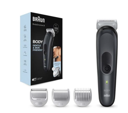 AFEITADORA BODY GROOMER BRAUN BG3340