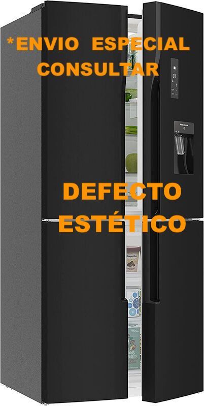 FRIGORIFICO AMERICANO CHIQ FCD418NE4D NEGRO