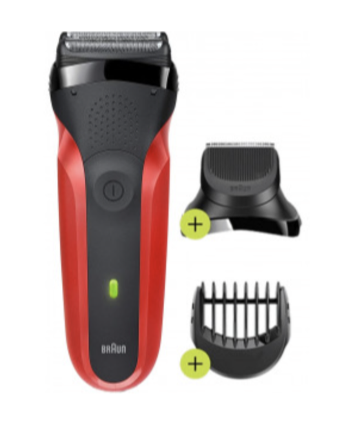 AFEITADORA BRAUN MAS ACCESORIO BARBERO 301BT'