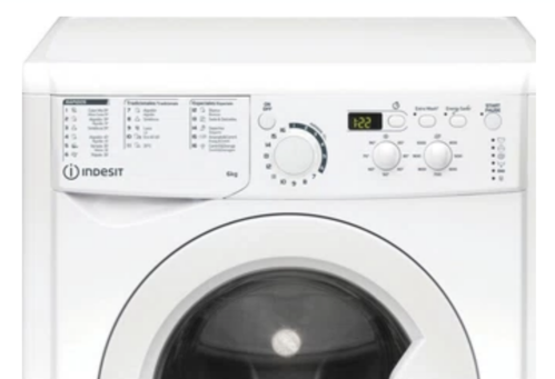 LAVADORA INDESIT 6 KG  EWD61051WEU