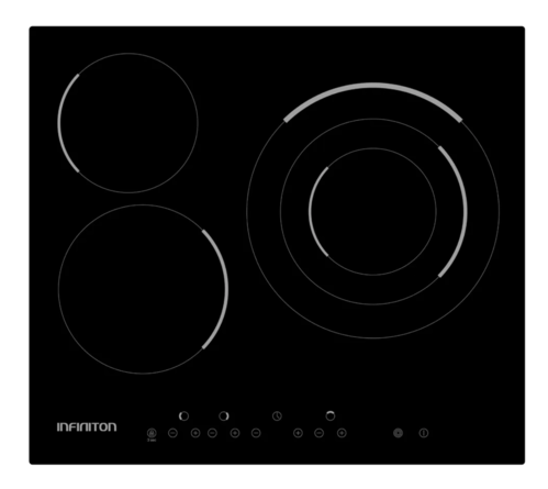 VITROCERAMICA INFINITON VIT3F30D 3 ZONAS