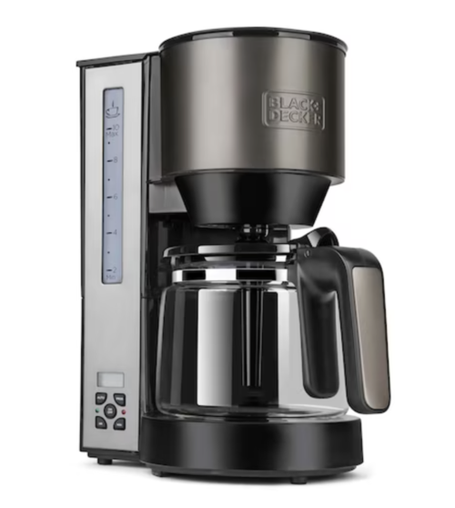 CAFETERA FILTRO BLACK AND DECKER 10 TAZAS 1.25L BXCO1000E