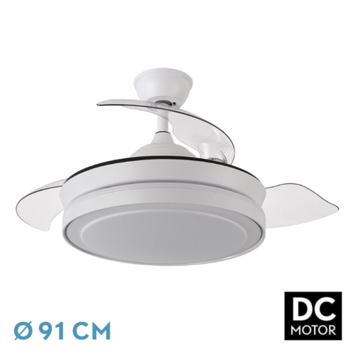 VENTILADOR MODELO DC ESPARTA 91CM FABRILAMP 184799001