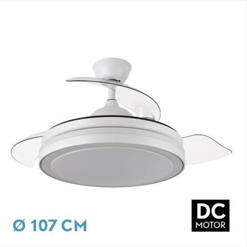 COLOR BLANCO  72W DE POTENCIA  LUZ SELECCIONABLE EN 3 POSICIONES  TEMPORIZADOR Y MEMORIA 