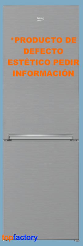 FRIGORIFICO COMBINADO BEKO INOX RCHE365K30XBN/DE