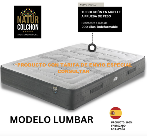 COLCHON LUMBAR PLUS 