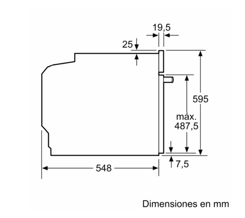 HORNO AQUALISIS MULTIFUNCION 60 CM BALAY 3HB5158N2
