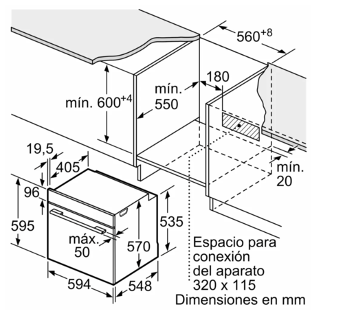HORNO AQUALISIS MULTIFUNCION 60 CM BALAY 3HB5158N2