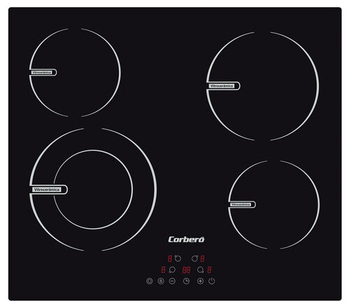 VITROCERAMICA CORBERO 4 FUEGOS CCVBR6450