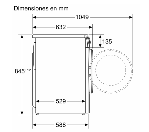 LAVADORA IQ500 SIEMENS WG54G2Z0ES