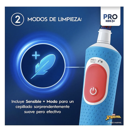 CEPILLO DENTAL ORAL B PRO KIDS SPIDERMAN