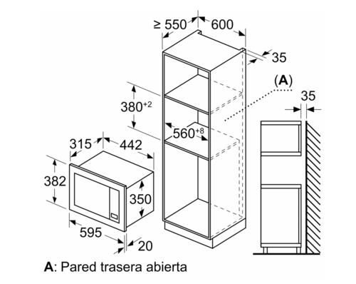 INTEGRABLE BOSCH BEL623MS3  Marbella Antequera