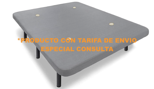 BASE TAPIZADA DECODESCANSO GRIS