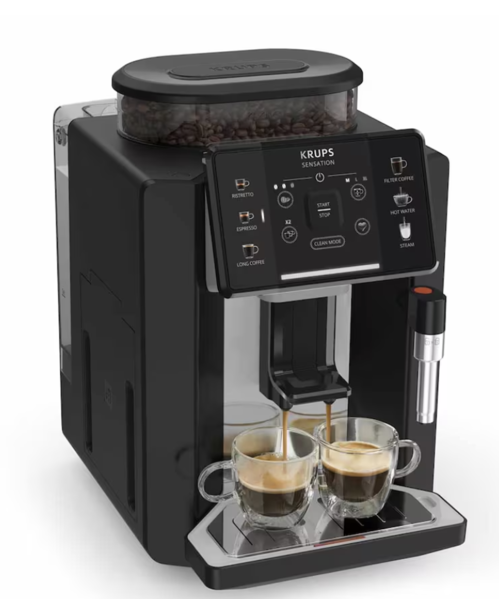 CAFETERA SUPER AUTOMATICA KRUPS EA910A10 SENSATION'