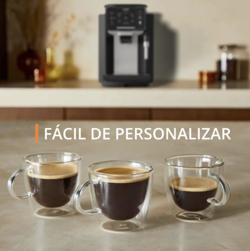 CAFETERA SUPER AUTOMATICA KRUPS EA910A10 SENSATION'
