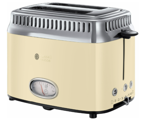 TOSTADOR RUSSELL HOBBS 2168256 RETRO CREMA