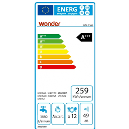 LAVAVAJILLAS WONDER WDLJ1360 A++