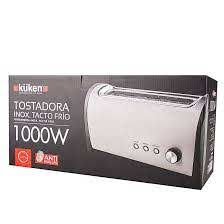 TOSTADOR KUKEN RETRO INOX GRANDE 1000w