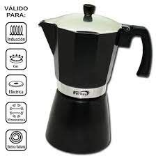 CAFETERA ITALIANA INDUCCION  FERSAY 9 TAZAS NEGRA