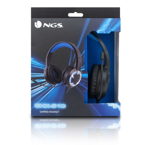 NGS  AURICULARES LED GAMING HEADSET GHX-510