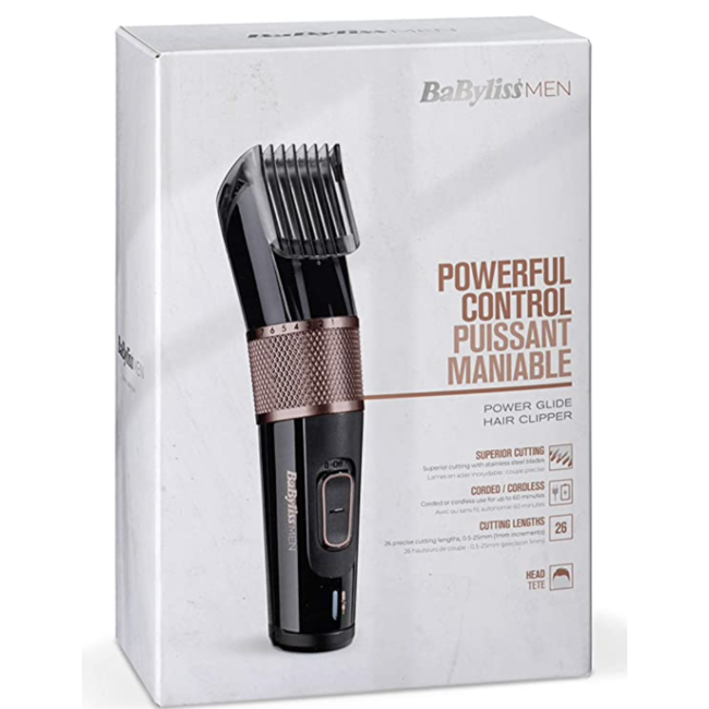 BABYLISS CORTAPELO E974 CON O SIN CABLE 60 MINUTOS AUTONOMIA